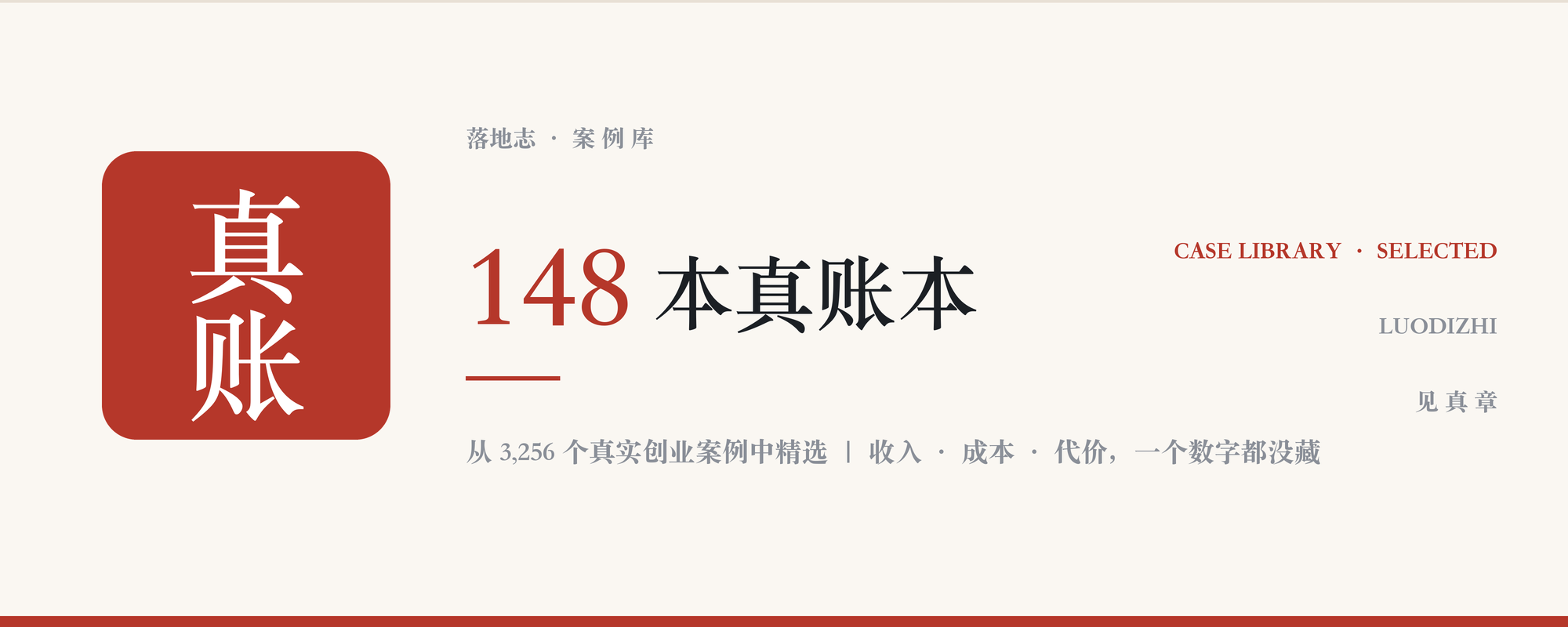 海外 · 148 篇精译案例库：从 3,256 个海外案例中精选的真实账本